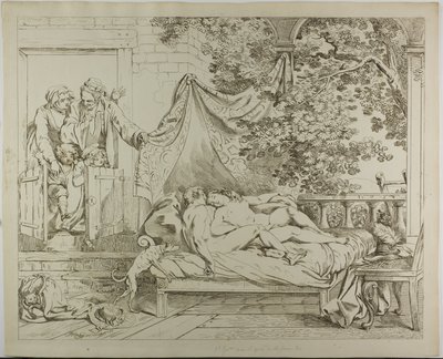 Les Amoureux - Johann Heinrich Ramberg