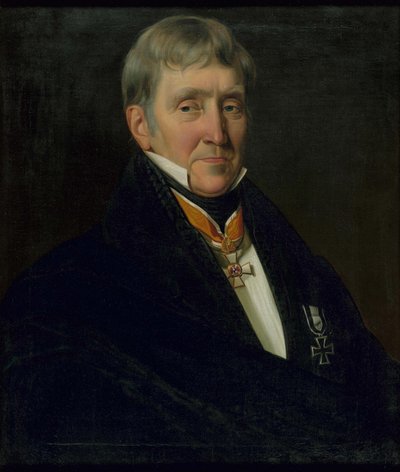 Portrait de Franz Gerhard Wegeler 1765-1848, 1839 - Johann Heinrich Richter