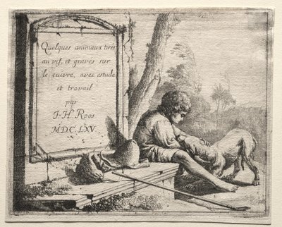Série de bergers de Johann Heinrich Roos, 1665 - Johann Heinrich Roos