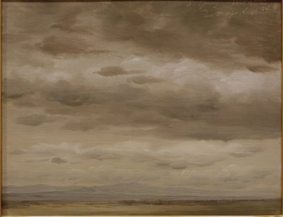 Esquisse de nuages - Johann Heinrich Schilbach