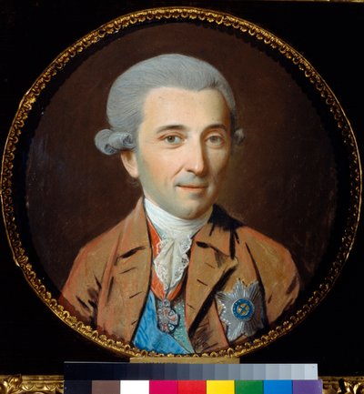 Portrait du prince Nikolai Ivanovich Saltykov - Johann Heinrich Schmidt