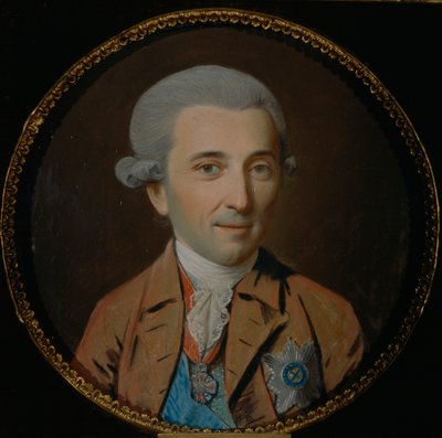 Portrait du Prince Nikolaï Ivanovitch Saltykov 1736-1816, années 1780 - Johann Heinrich Schmidt