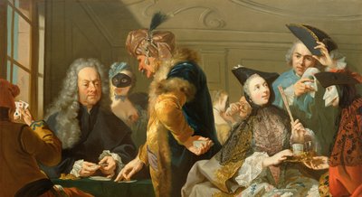 Joueurs dans le foyer - Johann Heinrich Tischbein