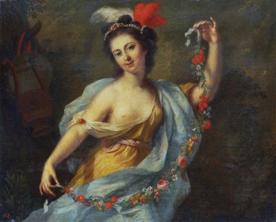 La muse Terpsichore (les neuf muses, 1782) - Johann Heinrich Tischbein