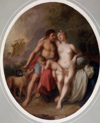 Vénus et Adonis - Johann Heinrich Tischbein