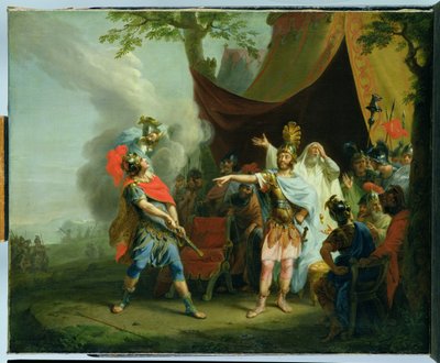 Achille a une dispute avec Agamemnon, 1776 - Johann Heinrich Wilhelm Tischbein