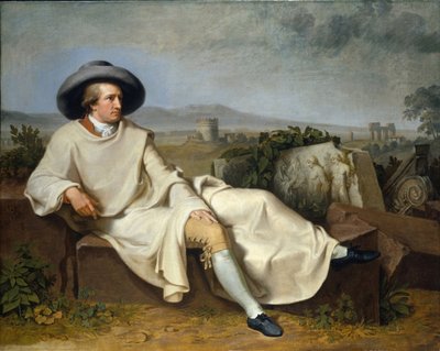 Goethe en Campagne, 1787 - Johann Heinrich Wilhelm Tischbein