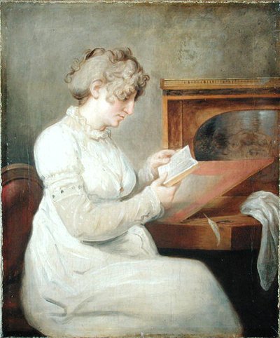 Portrait de la poétesse Engel Christine Westphalen (1758-1840) - Johann Heinrich Wilhelm Tischbein
