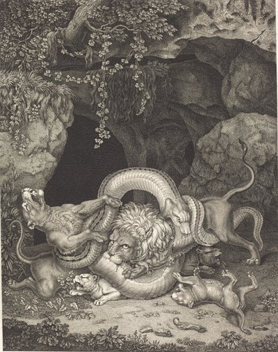 Le Laocoon animal - Johann Heinrich Wilhelm Tischbein