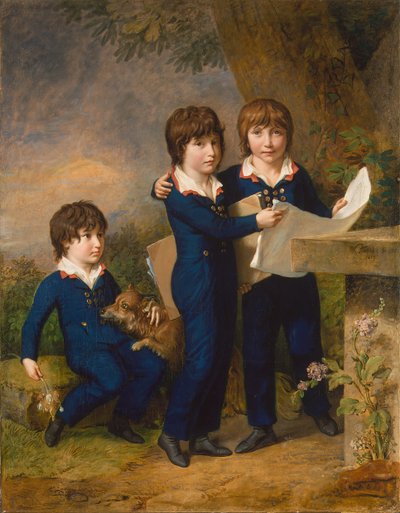 Les enfants de Martin Anton Heckscher : Johann Gustav Wilhelm Moritz 1797-1865, 1805 - Johann Heinrich Wilhelm Tischbein
