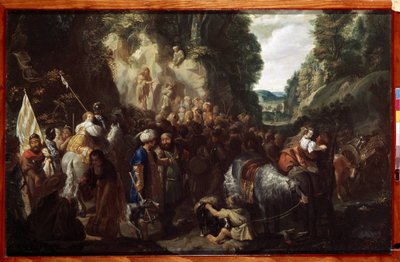 La prédication de saint Jean Baptiste - Johann Hulsman