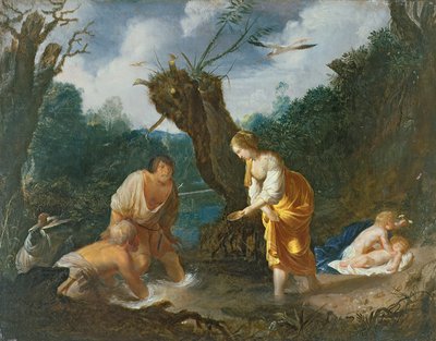 Latone transformant les paysans en grenouilles, vers 1644 - Johann Hulsman