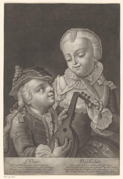 Ouïe - Johann Jacob Haid (possibly)