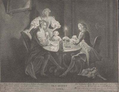Das Biquet Spiel - Johann Jacobus Haid