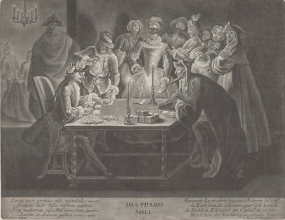 Le jeu du Pharaon - Johann Jacobus Haid