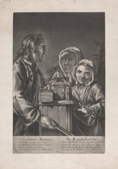 La lanterne magique - Johann Jacobus Haid