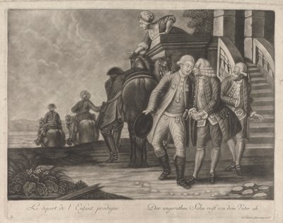 Le départ de l