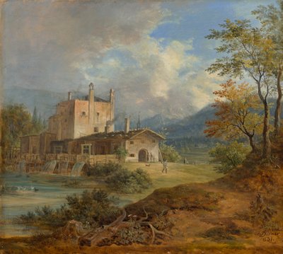 Forge dans les montagnes - Johann Jakob Dorner der Jüngere