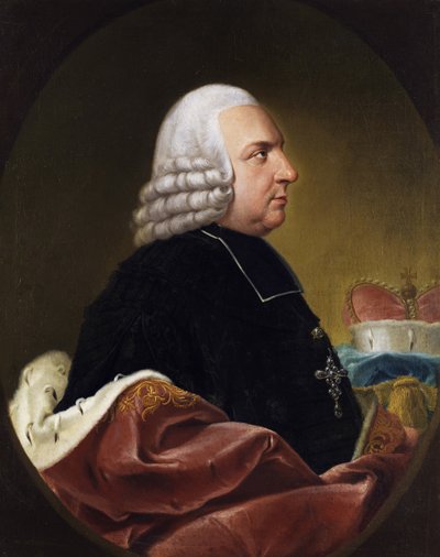 Portrait de Lothar Franz von Schoenborn 1655-1729, début 13ème siècle - Johann Jakob Ihle