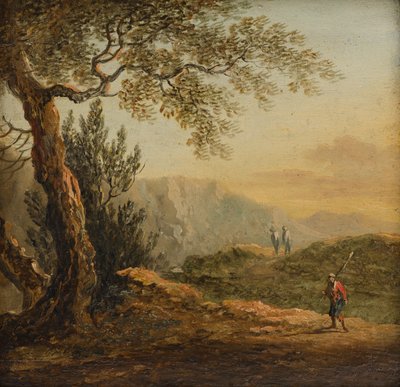 Paysage de montagne - Johann Josef Schindler