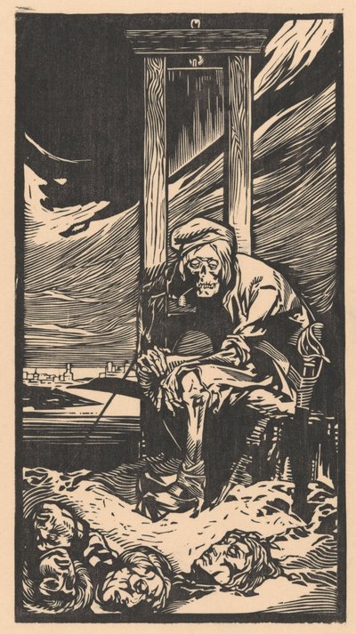 La mort par guillotine - Johann Joseph Aarts