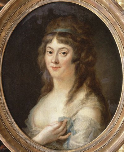 Portrait de Madame Roland 1754-1793, 1792 - Johann Julius Heinsius
