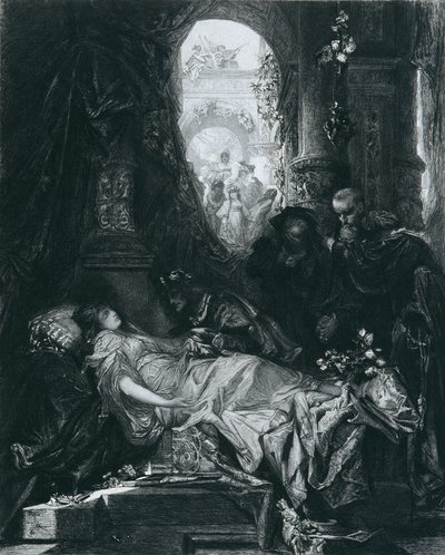 La fausse morte Julia Capulet - Johann Klaus