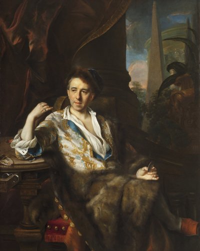 Portrait du peintre Charles Bruni - Johann Kupetzky
