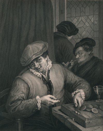 Trictrac, milieu 17e siècle, milieu 19e siècle - Johann Leonhard Appold