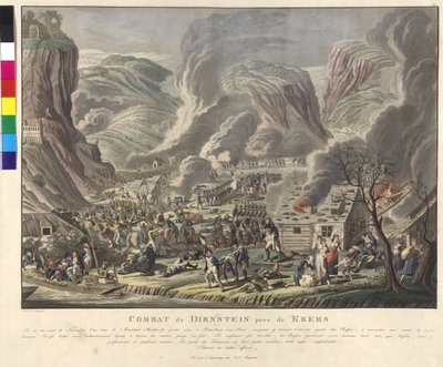 Bataille de Dürnstein 1805 - Johann Lorenz Rugendas