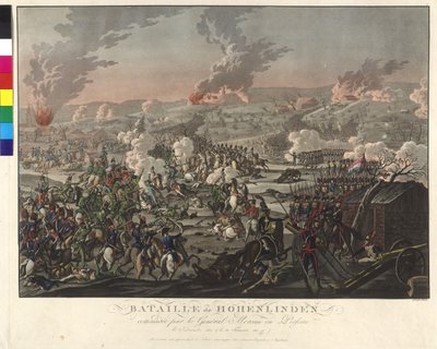 Bataille de Hohenlinden le 3 décembre 1800 - Johann Lorenz Rugendas
