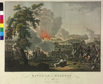 Bataille de Marengo le 14 juin 1800 - Johann Lorenz Rugendas
