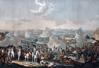 La Bataille de Wagram (1809) - Johann Lorenz Rugendas