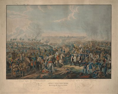 Après la bataille des Nations : le prince Schwarzenberg apportant des nouvelles de la victoire le 18 octobre 1813 - Johann Lorenz Rugendas the Younger