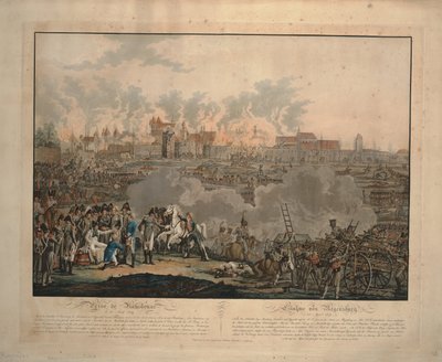 La bataille de Ratisbonne le 23 avril 1809, 1809 - Johann Lorenz Rugendas the Younger