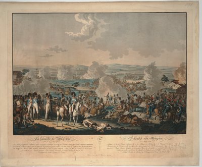 La Bataille de Wagram - Johann Lorenz Rugendas the Younger