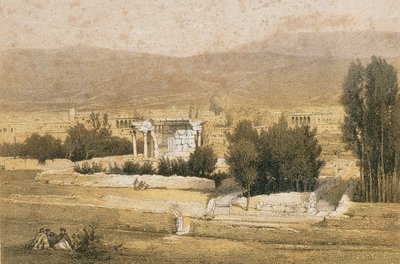 Baalbek - Johann Martin Bernatz
