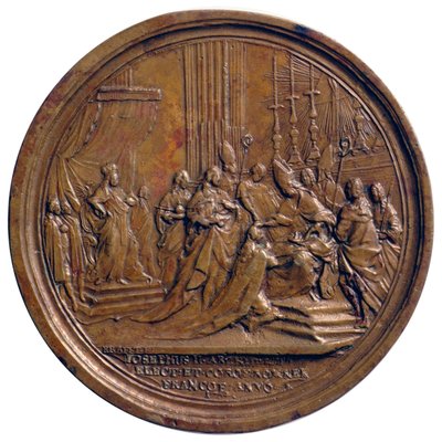 Le couronnement de Joseph II comme roi romain-allemand à Francfort-sur-le-Main en 1764 - Johann Martin Krafft
