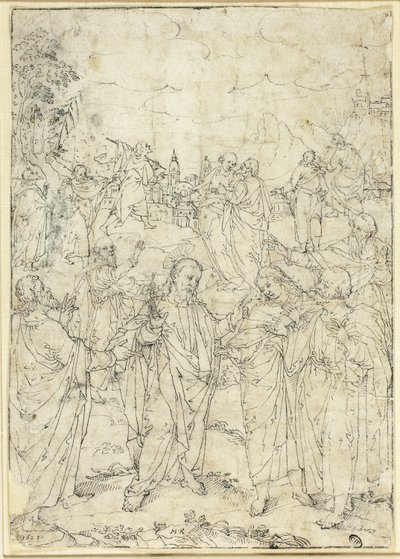 Le Christ et les Apôtres - Johann Mathias Kager