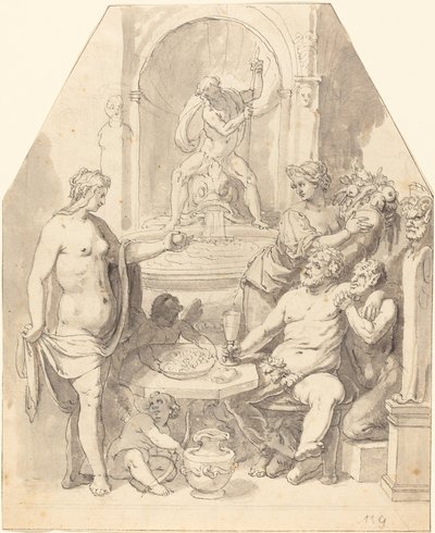 Sans Cérès et Bacchus, Vénus gèle - Johann Matthias Kager