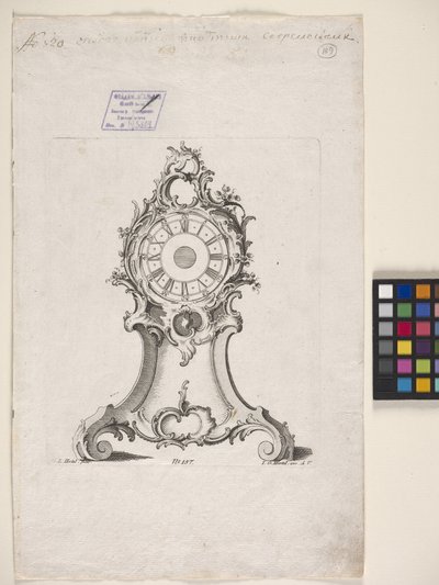 Horloge - Johann Michael Hoppenhaupt