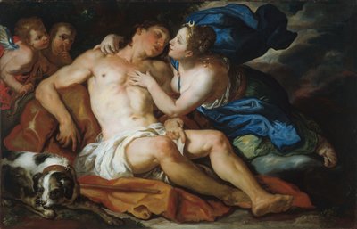 Diane et Endymion, vers 1690-95 - Johann Michael Rottmayr