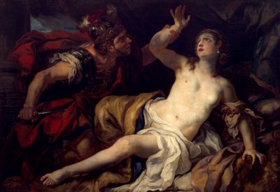 Tarquin et Lucrèce - Johann Michael Rottmayr