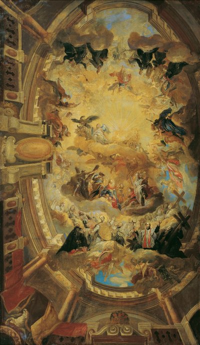 Glorification du nom de Jésus - Johann Michael Rottmayr