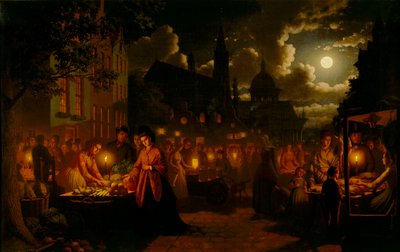 Marché au clair de lune - Johann Mongels Culverhouse