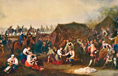 Un mariage en camp - Johann Moritz Rugendas