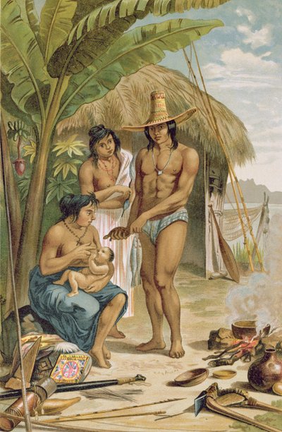Ménage indien au Brésil oriental, de 