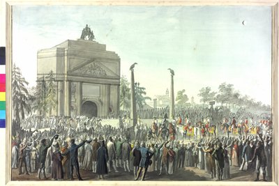 Entrée cérémoniale de l