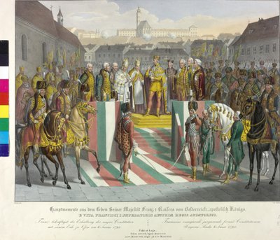 Couronnement au poêle 1792 - Johann Nepomuk Hoechle