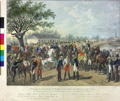 Réception des monarques alliés à Vienne 1814 - Johann Nepomuk Hoechle
